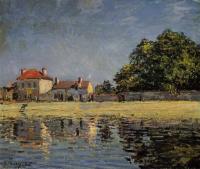 Sisley, Alfred - Banks of the Loing at Saint-Mammes